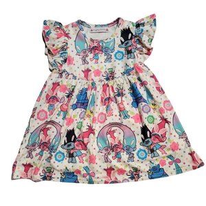 Everyday princess Boutique Girls Dress Size 3T Trolls